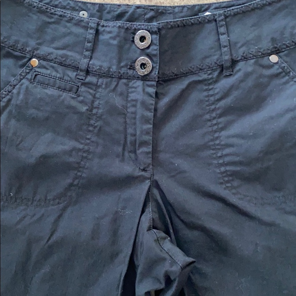 WHBM black pants-wide leg, size 6